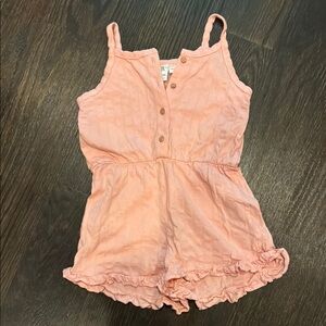 Zara Pink Ruffled Jumpsuit
